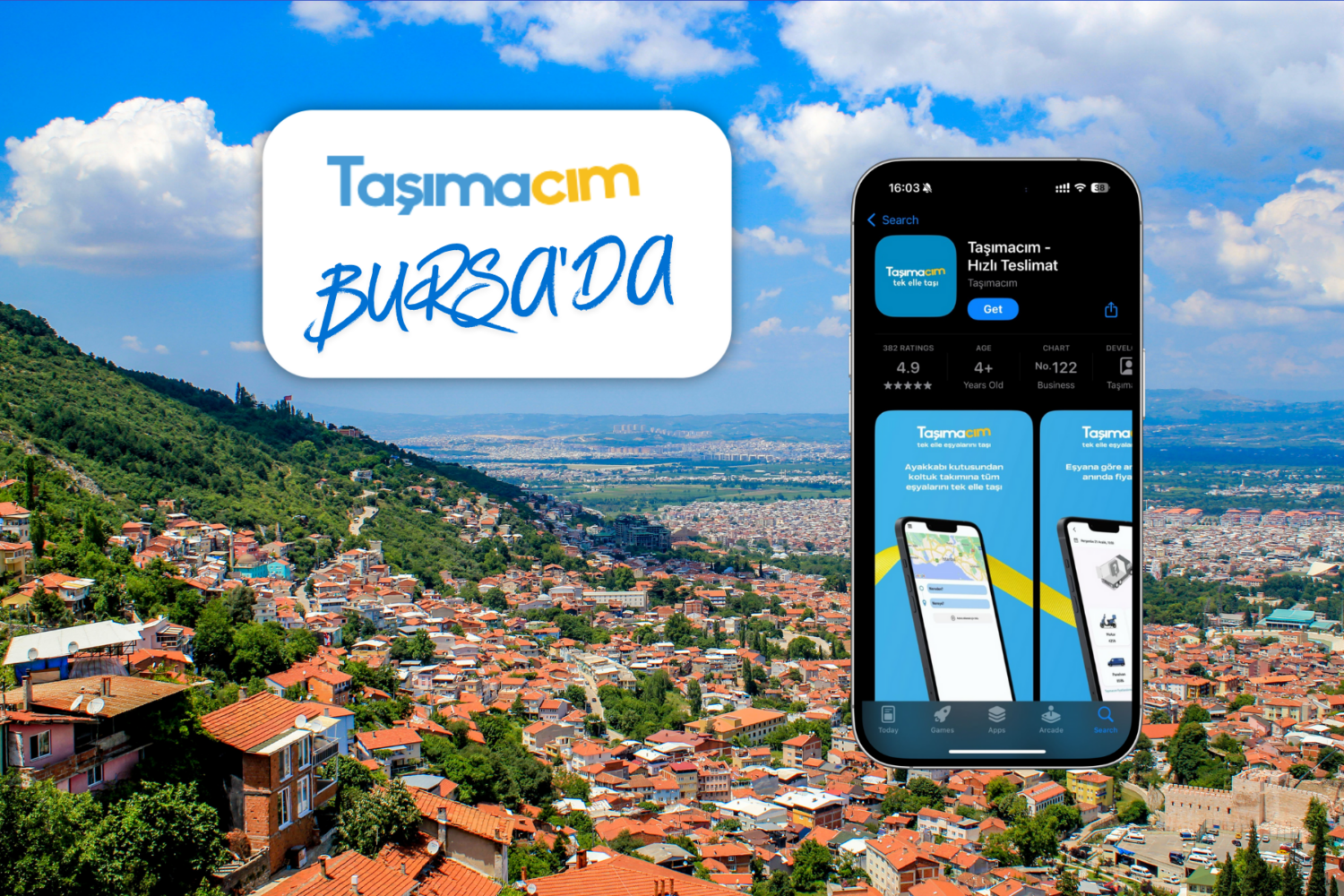 Taşımacım Bursa parça eşya taşıma hizmeti ve şehir içi nakliye sürecini gösteren dijital taşıma planlama ekranı.